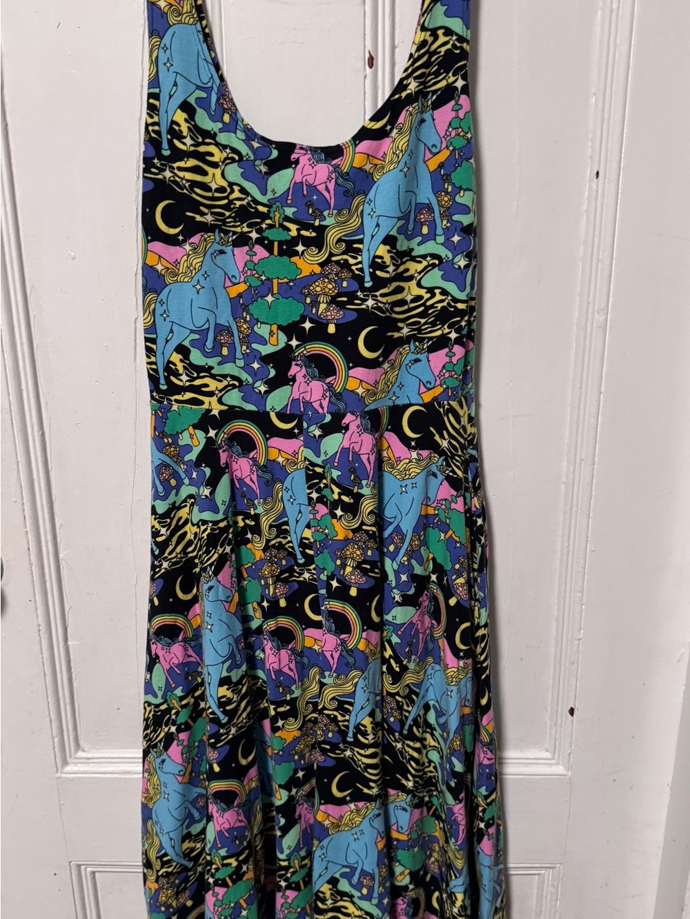 Nooworks Unicorn Forest Vacation dress size L